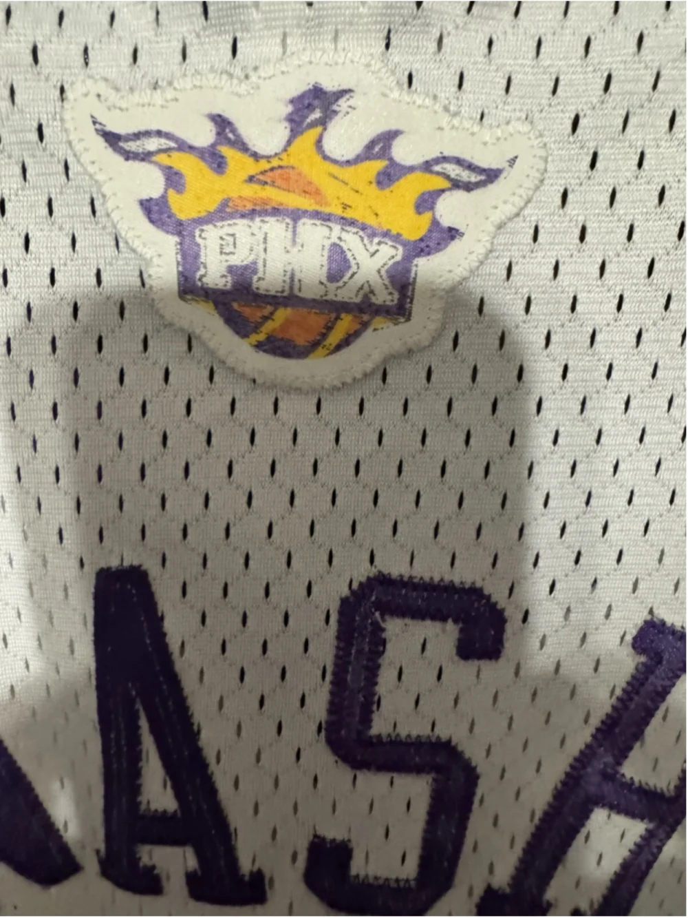 Phoenix Suns Steve Nash #13 Adidas Jersey White Men Sz L